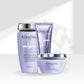 Kit Kérastase Blond Absolu Ultra Violet Tratamento Shampoo + Condicionador 250 ml + Máscara 200 ml