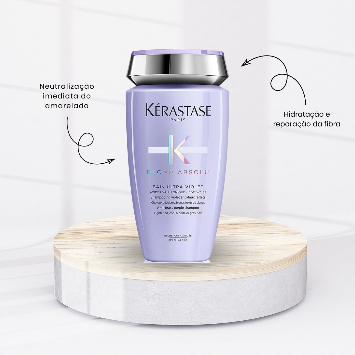 Kit Kérastase Blond Absolu Ultra-Violet Duo (Shampoo + Máscara)