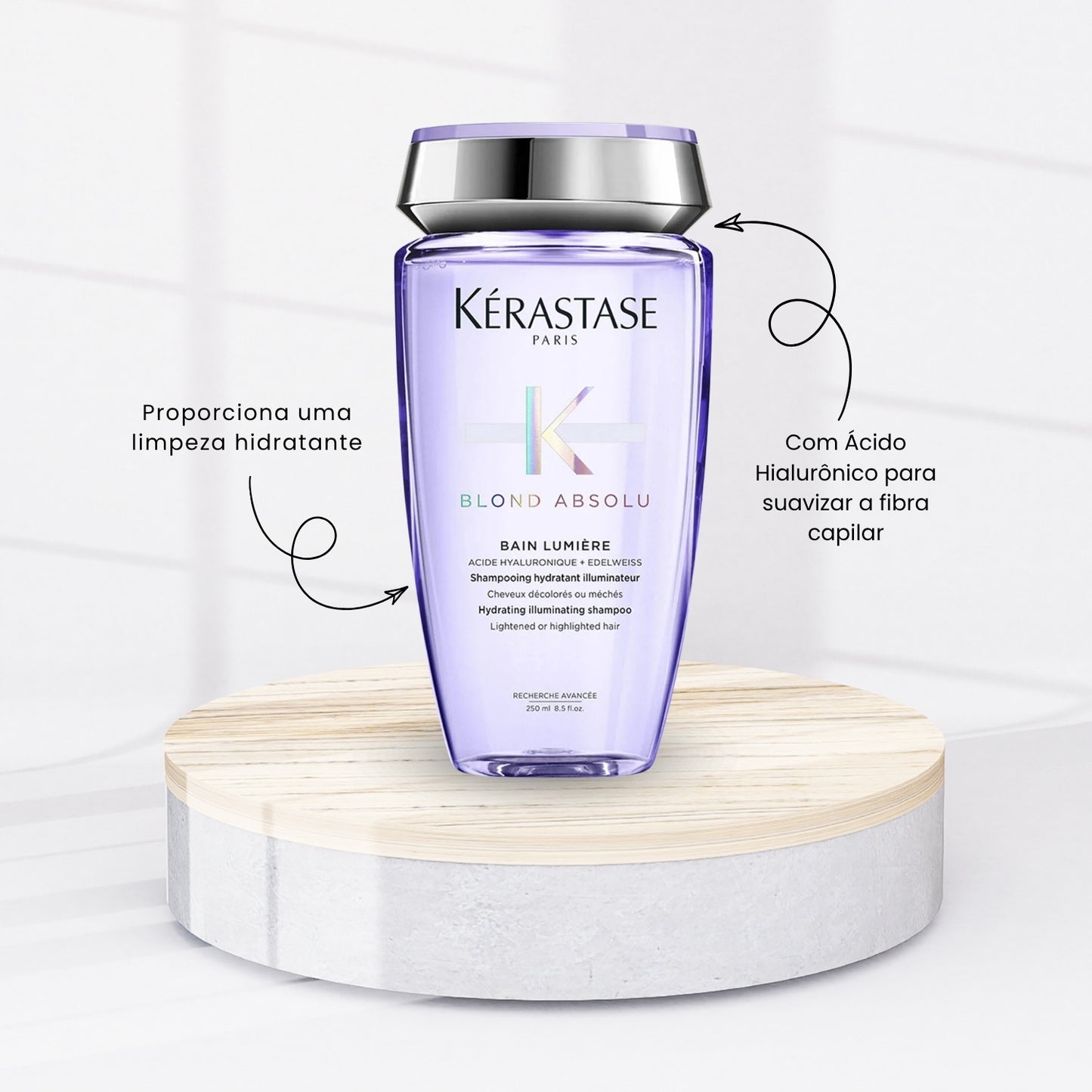 Kit Kérastase Blond Absolu Violet Lumiére (Shampoo + Máscara)