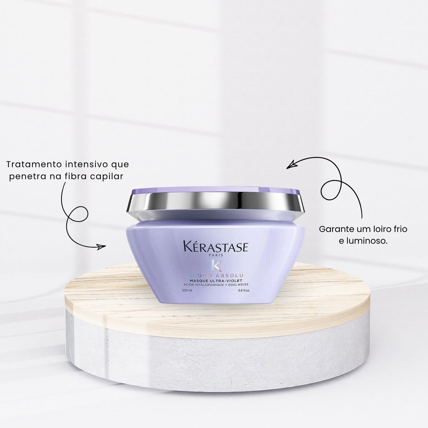 Kit Kérastase Blond Absolu Violet Lumiére (Shampoo + Máscara)