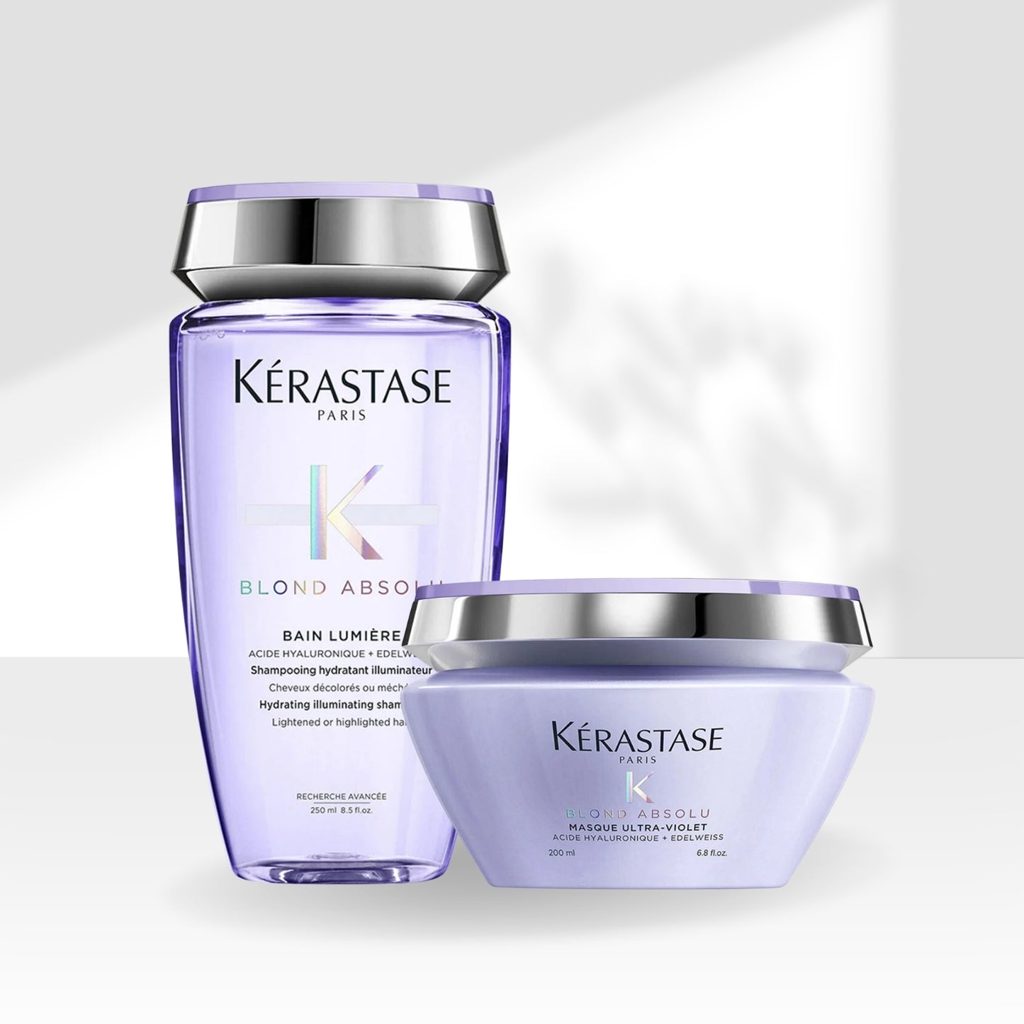 Kit Kérastase Blond Absolu Violet Lumiére (Shampoo + Máscara)