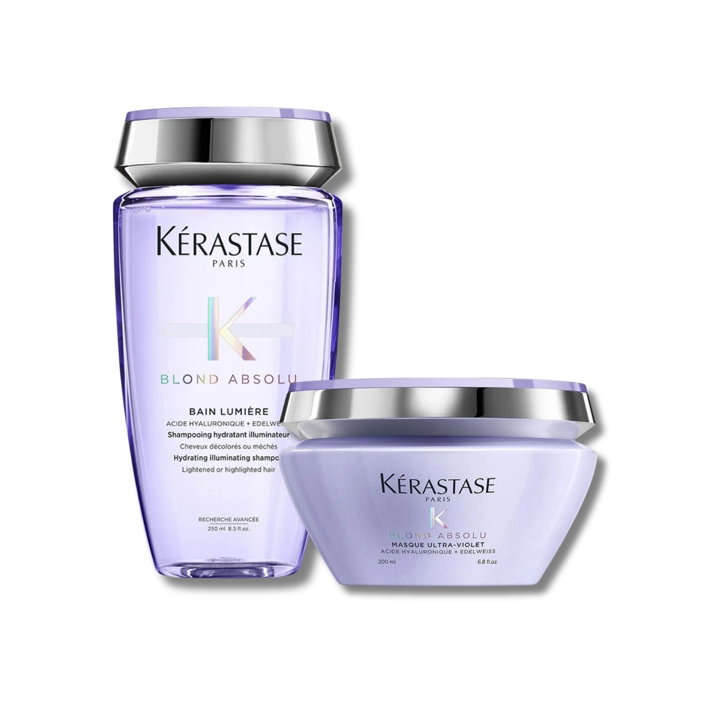 Kit Kérastase Blond Absolu Violet Lumiére (Shampoo + Máscara)