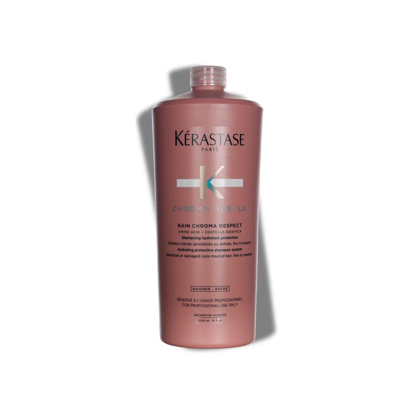 Shampoo Kérastase Chroma Absolu Bain Chroma Respect 1 Litro