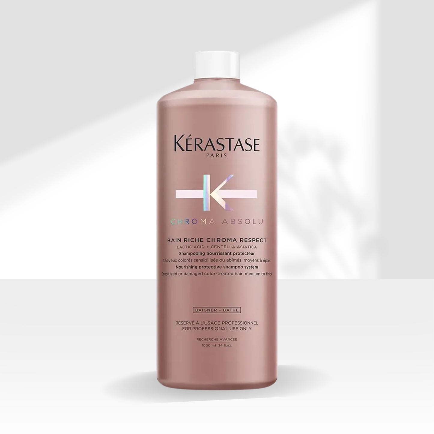 Shampoo Kérastase Chroma Absolu Bain Riche Respect 1 Litro