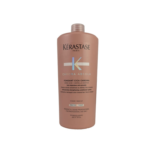 Condicionador Kérastase Chroma Absolu Fondant Cica Chroma 1 Litro