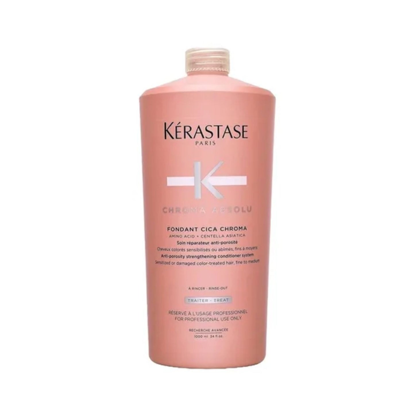 Condicionador Kérastase Chroma Absolu Fondant Cica Chroma 1 Litro