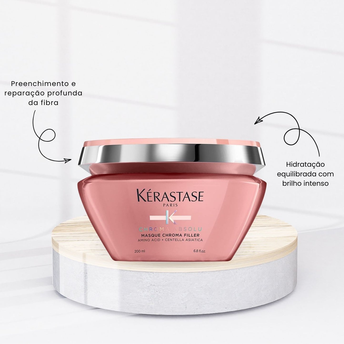 Máscara Kérastase Chroma Absolu Masque Chroma Filler 200 ml