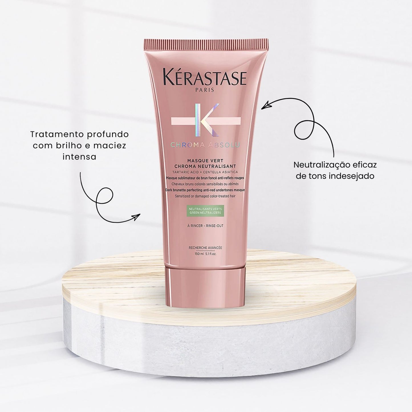 Máscara Kérastase Chroma Absolu Masque Chroma Neutralisant 150 ml