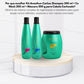 Kit Aneethun Cachos Shampoo 300 ml + Co Wash 300 ml + Máscara 500 g para Cabelo Cacheado