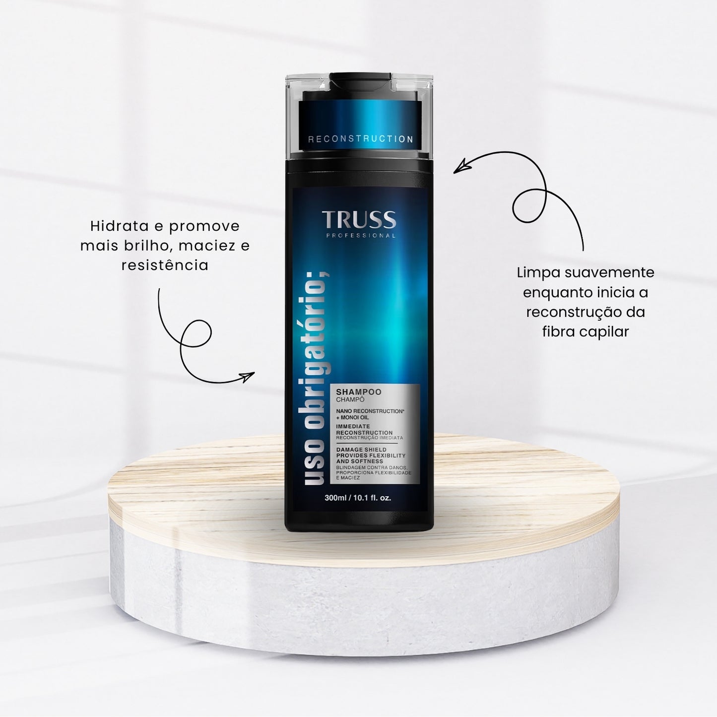Shampoo Truss Uso Obrigatório 300 ml