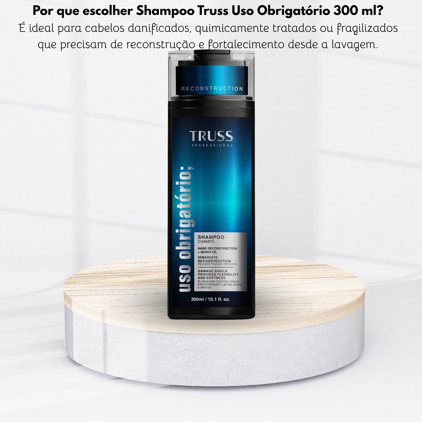 Shampoo Truss Uso Obrigatório 300 ml