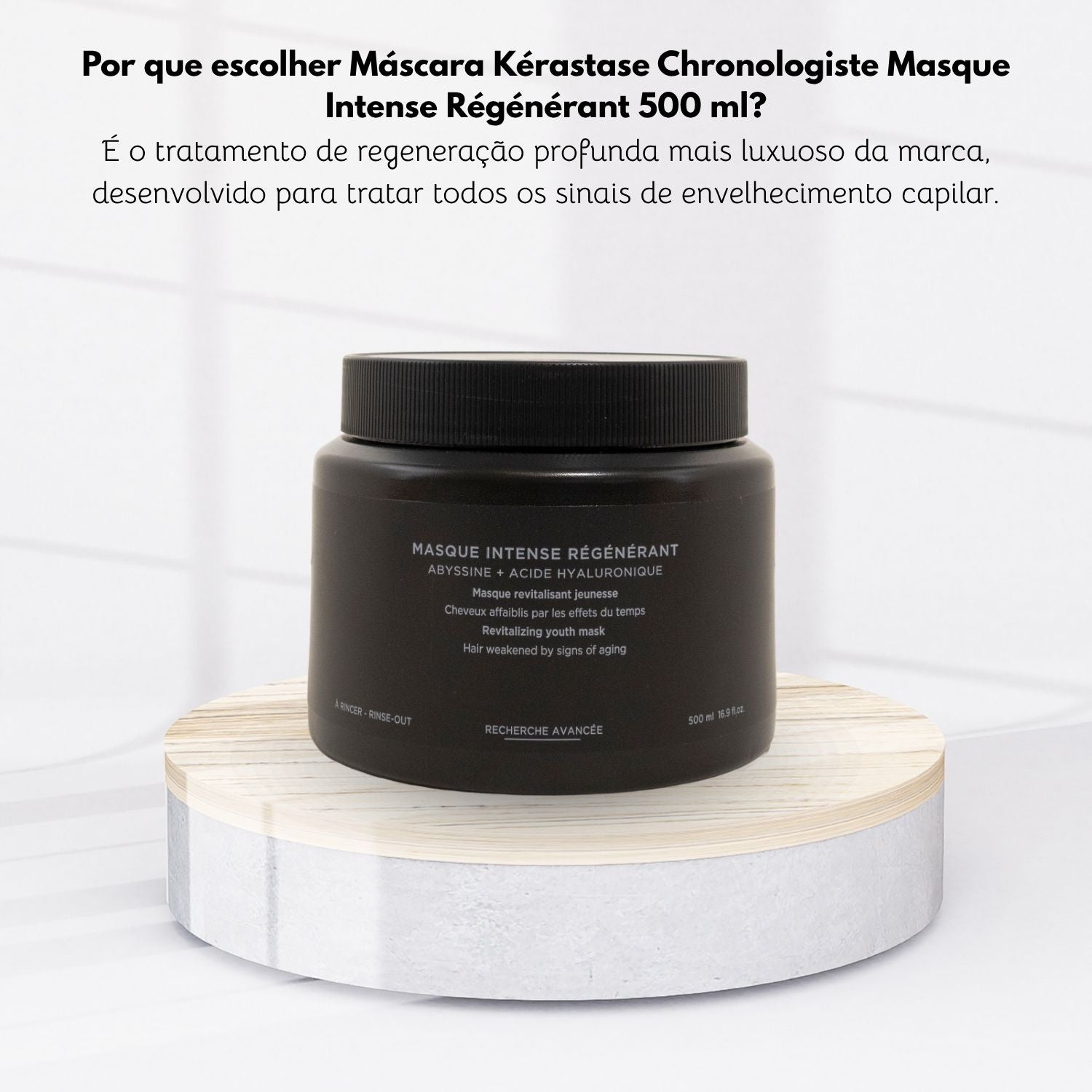 Máscara Kérastase Chronologiste Masque Intense Régénérant 500 ml