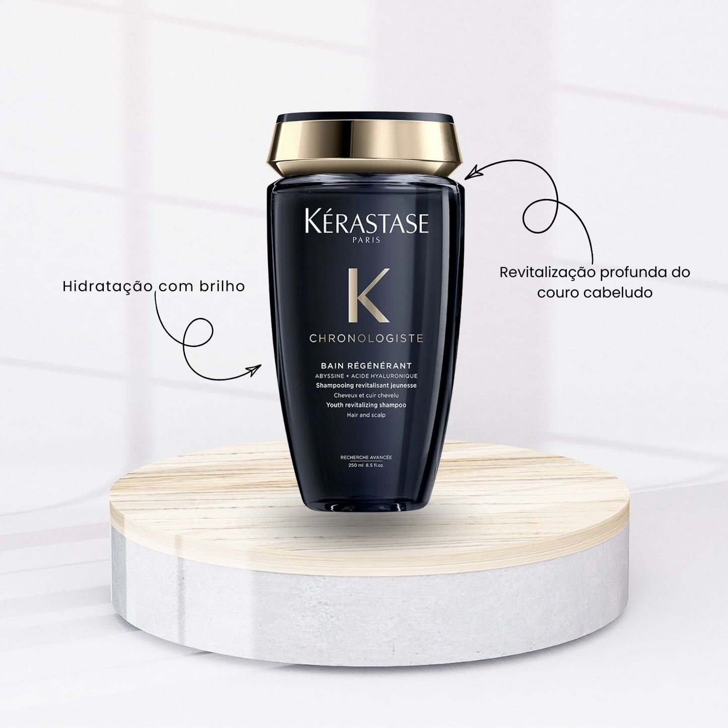 Kit Kérastase Chronologiste Régénérant (Shampoo + Máscara + Leave-in)