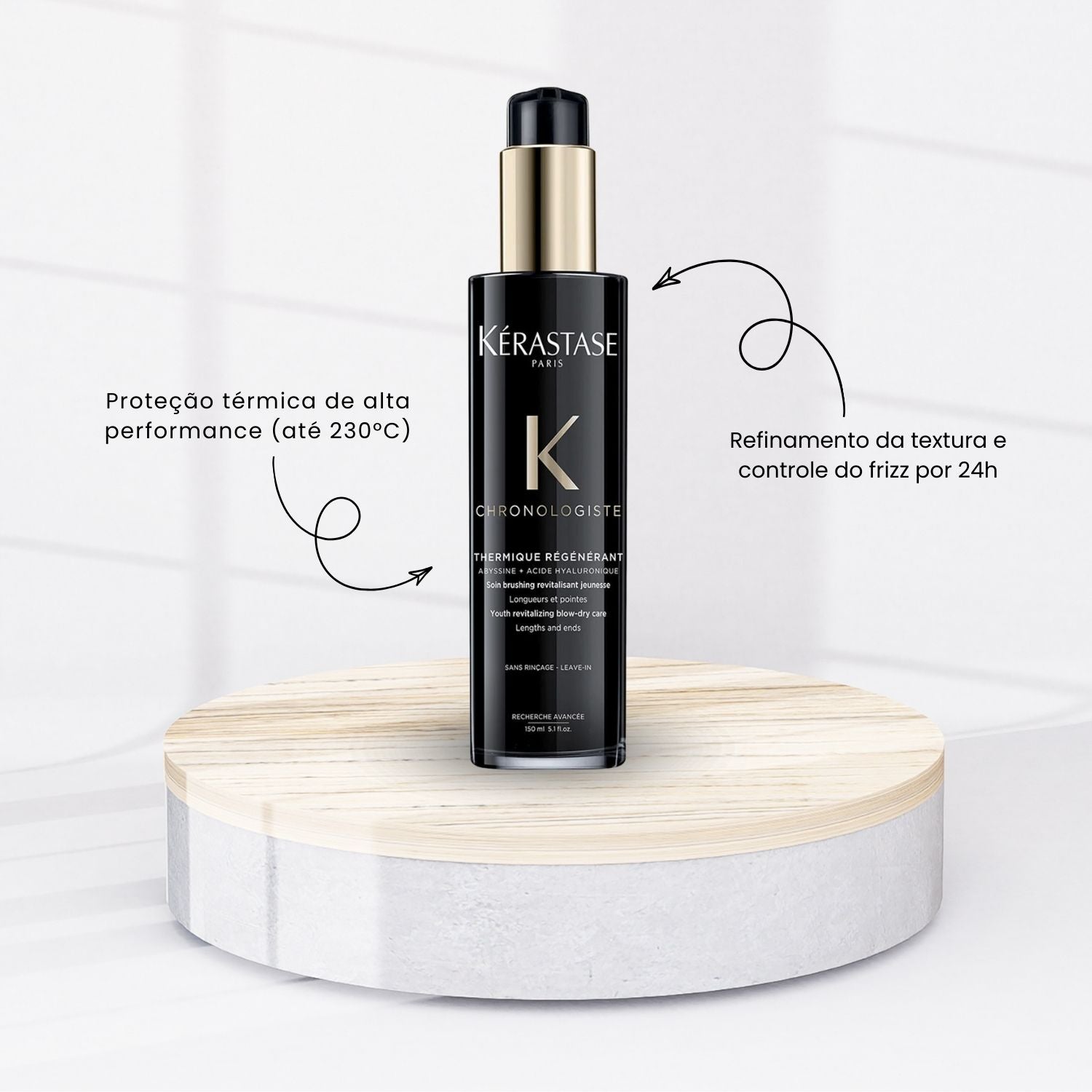 Kit Kérastase Chronologiste Régénérant (Shampoo + Máscara + Leave