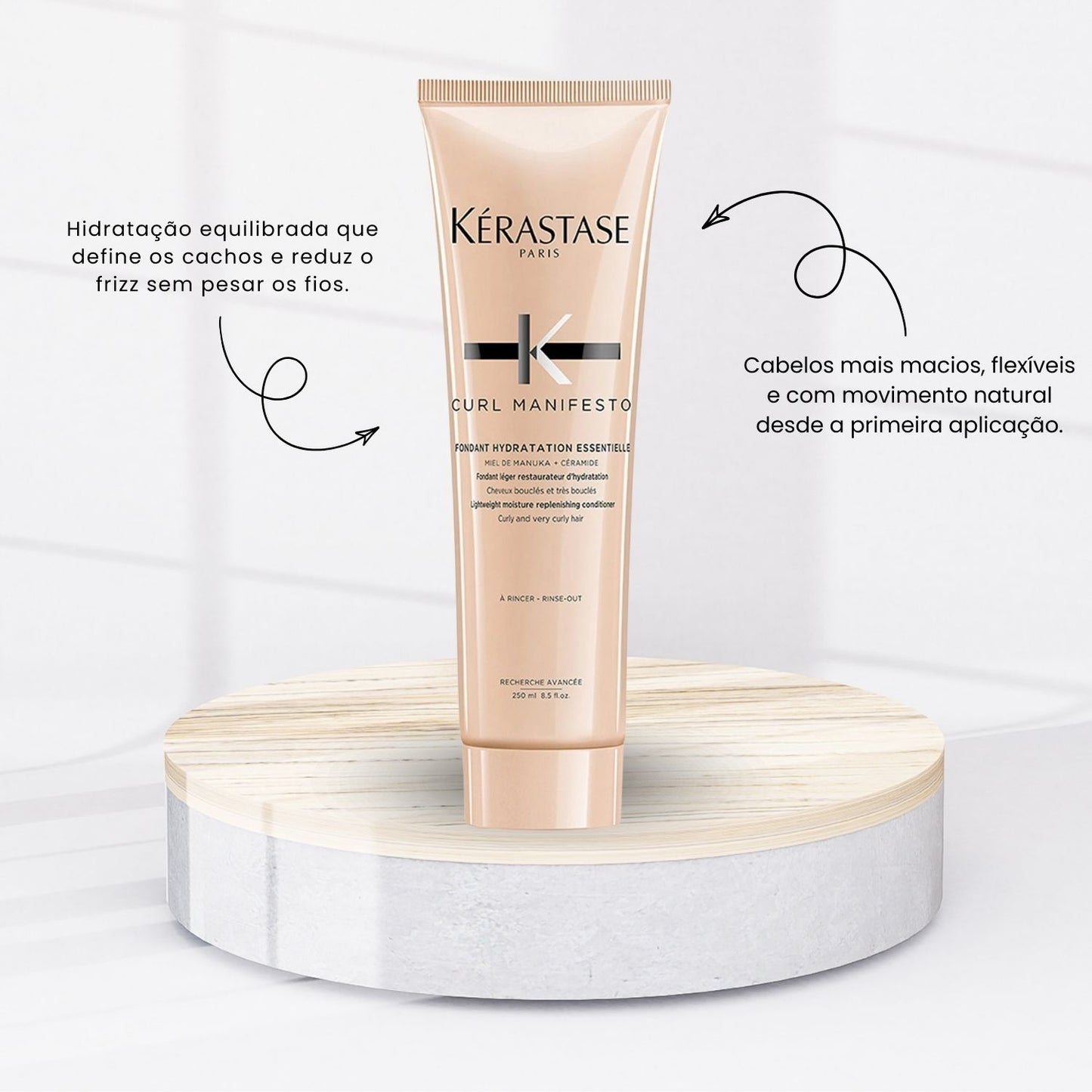 Condicionador Kérastase Curl Manifesto Fondant Hydratation Essentielle 250 ml