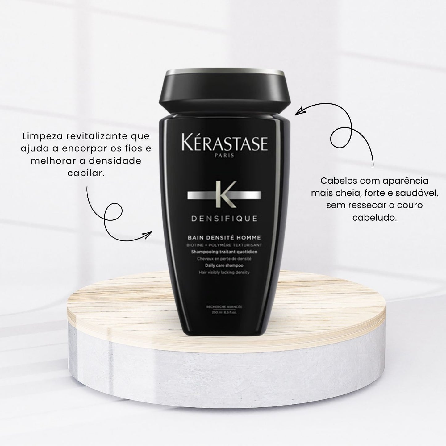 Shampoo Kérastase Densifique Bain Densité Homme 250 ml
