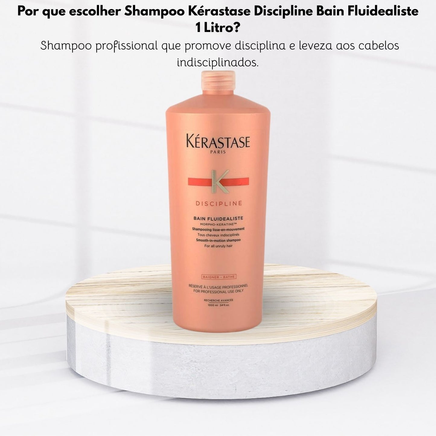 Shampoo Kérastase Discipline Bain Fluidealiste 1 Litro
