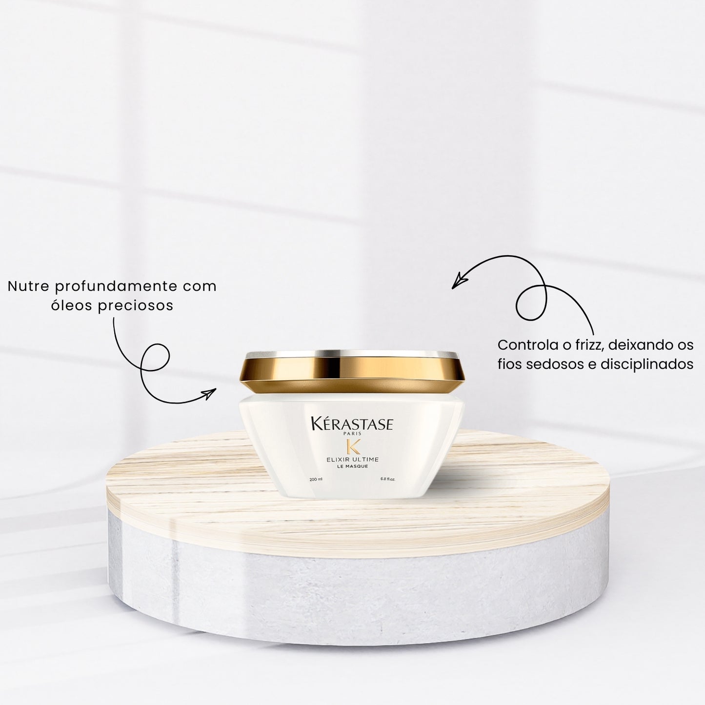 Kit Kérastase Elixir Ultime Masque (Shampoo 250 ml + Máscara 200 ml)