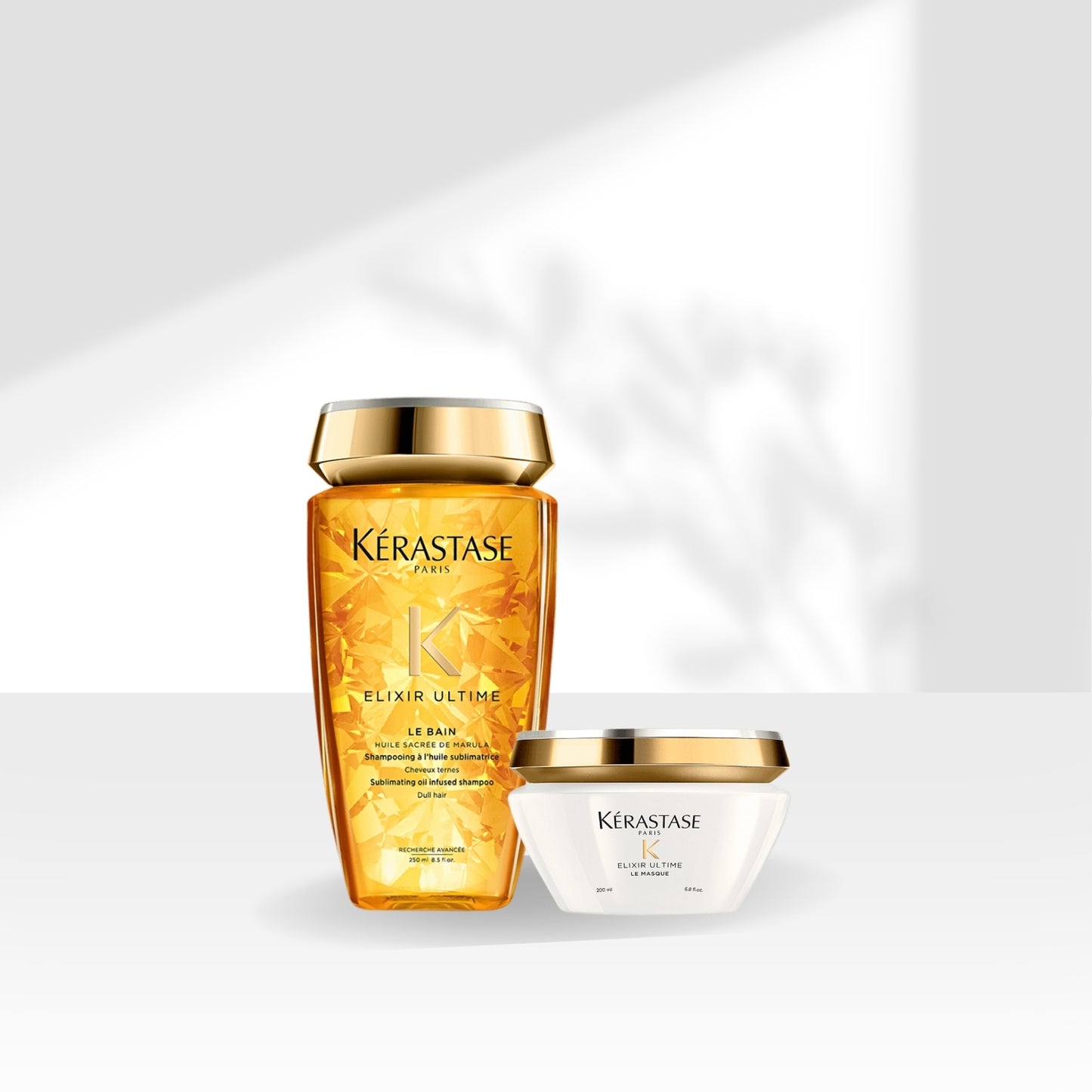 Kit Kérastase Elixir Ultime Masque (Shampoo 250 ml + Máscara 200 ml)