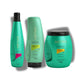 Kit Aneethun Cachos Shampoo 300 ml + Máscara 500 g + Finalizador Ondas e Cachos 250 g para Cabelo Cacheado