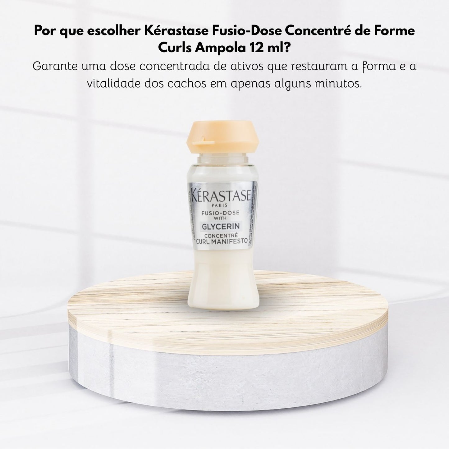 Ampola Kérastase Fusio-Dose Concentré de Forme Curls 12 ml