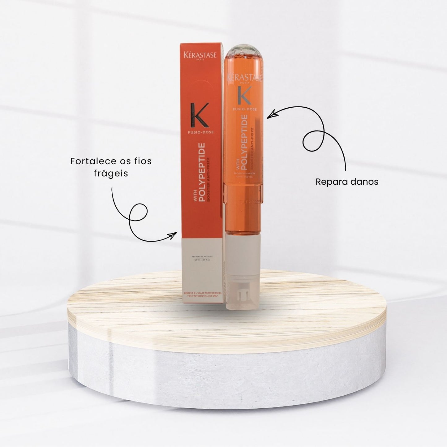 Kérastase Fusio-Dose With Polypeptide Booster Anti-Frizz 120 ml