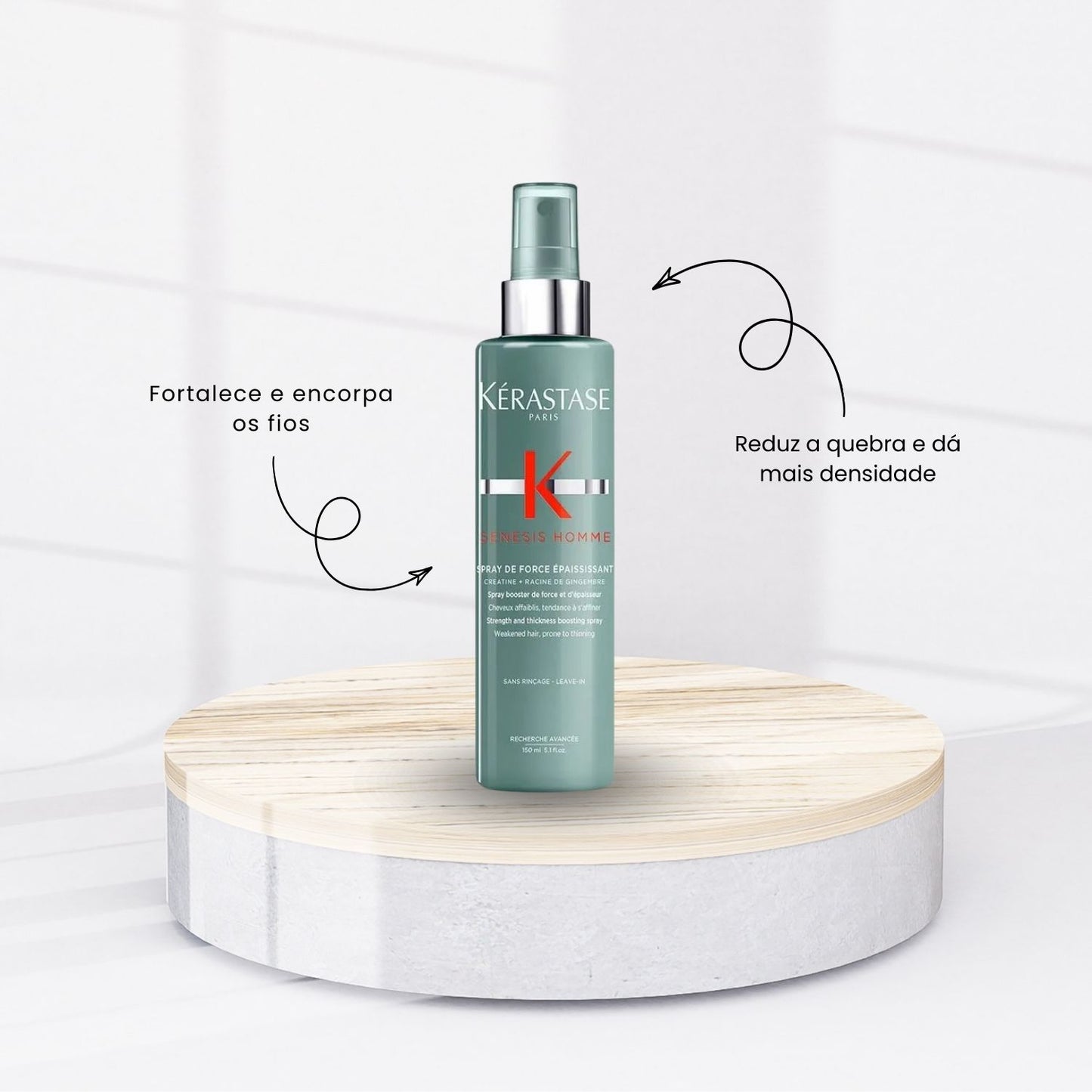 Spray Kérastase Genesis Homme de Force 150 ml