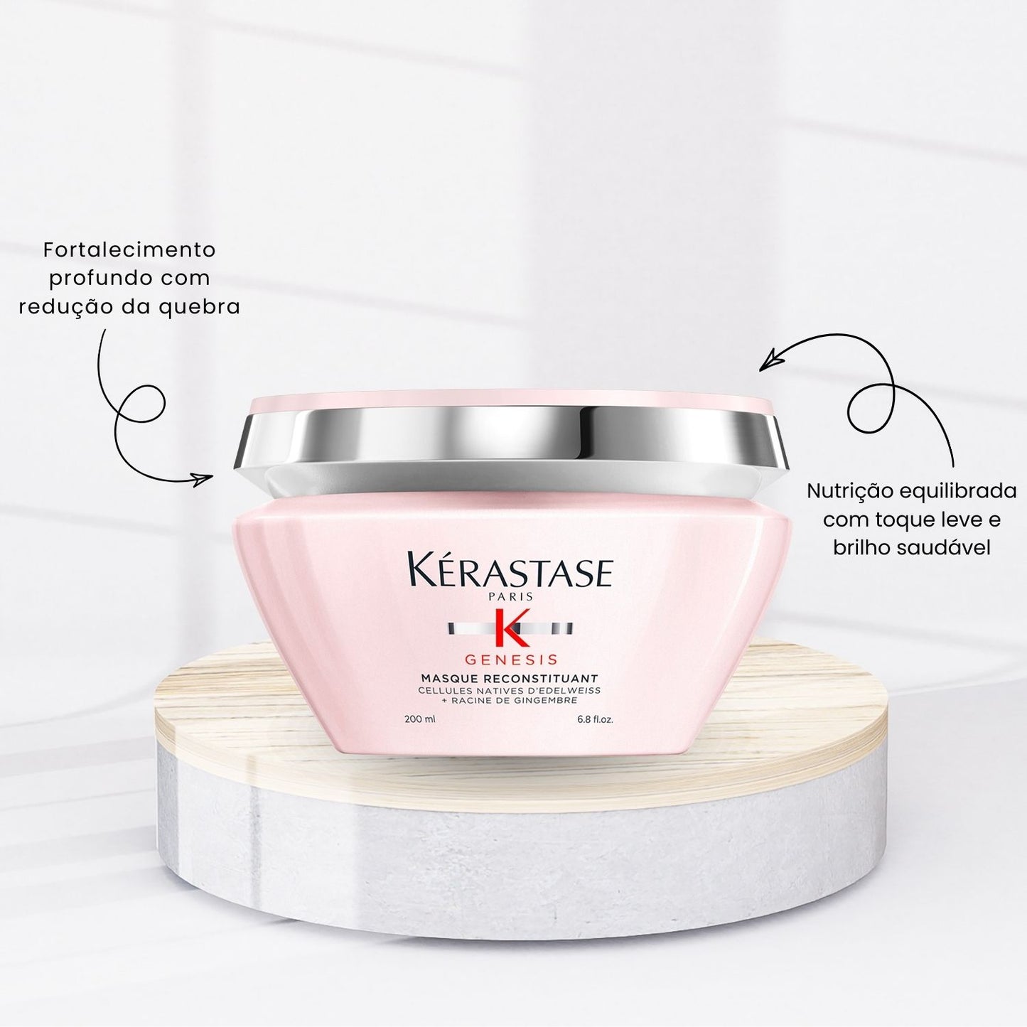 Máscara Kérastase Genesis Masque Reconstituant 200 ml
