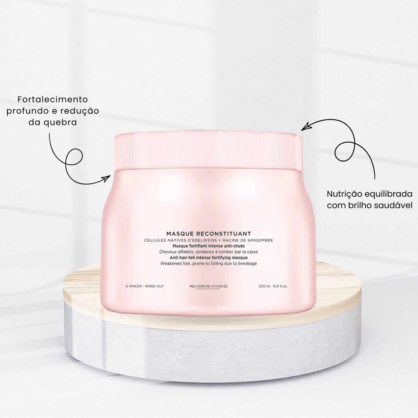 Máscara Kérastase Genesis Masque Reconstituant 500 ml