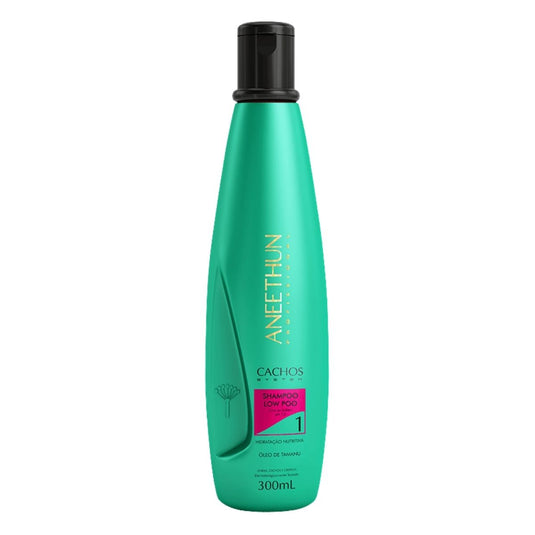 Shampoo Aneethun Cachos Low Poo para Cabelo Cacheado 300 ml