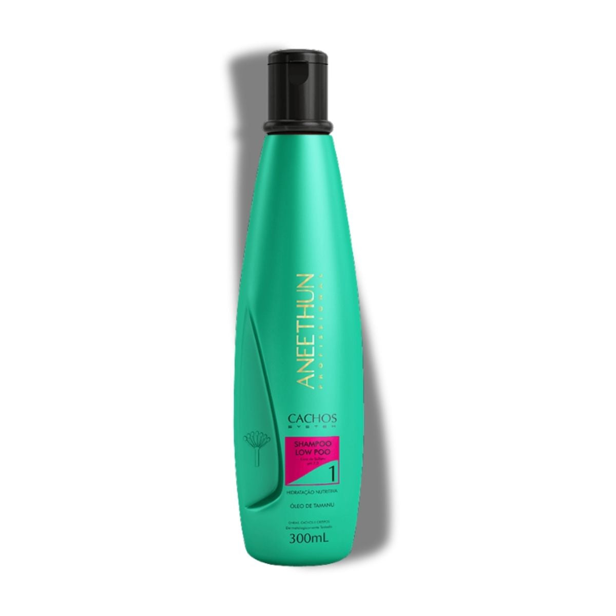 Shampoo Aneethun Cachos Low Poo para Cabelo Cacheado 300 ml
