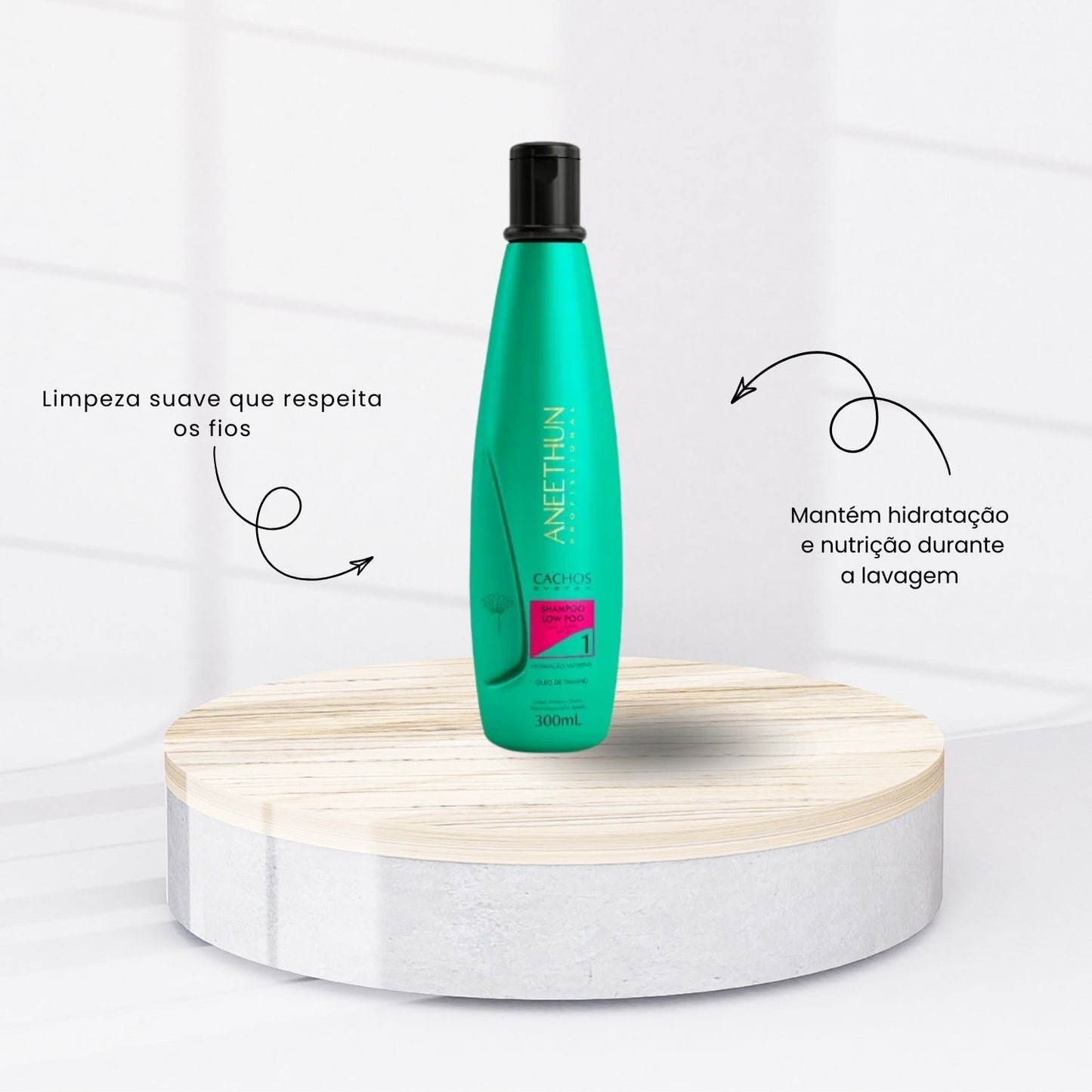 Kit Aneethun Cachos Completo para Cabelo Cacheado