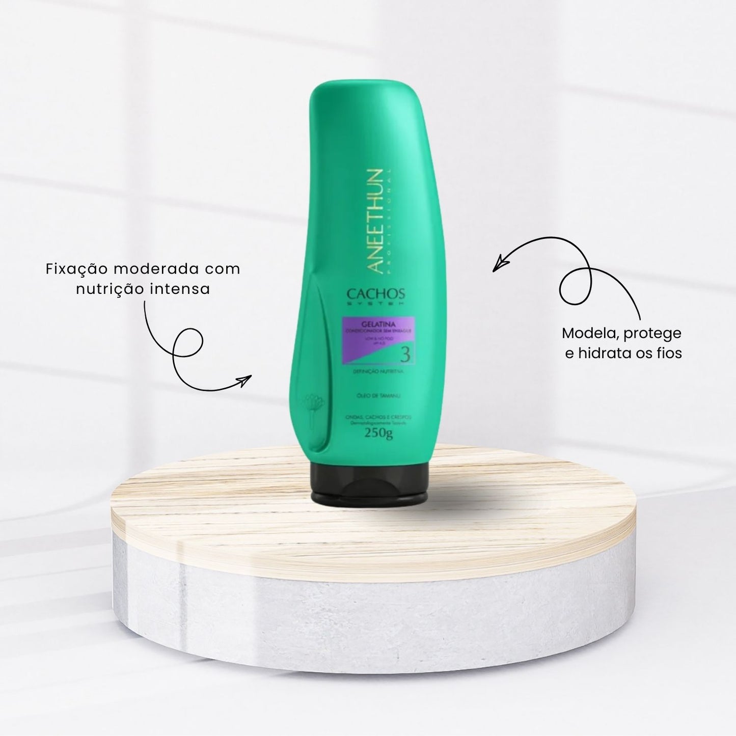 Kit Aneethun Cachos Completo para Cabelo Cacheado