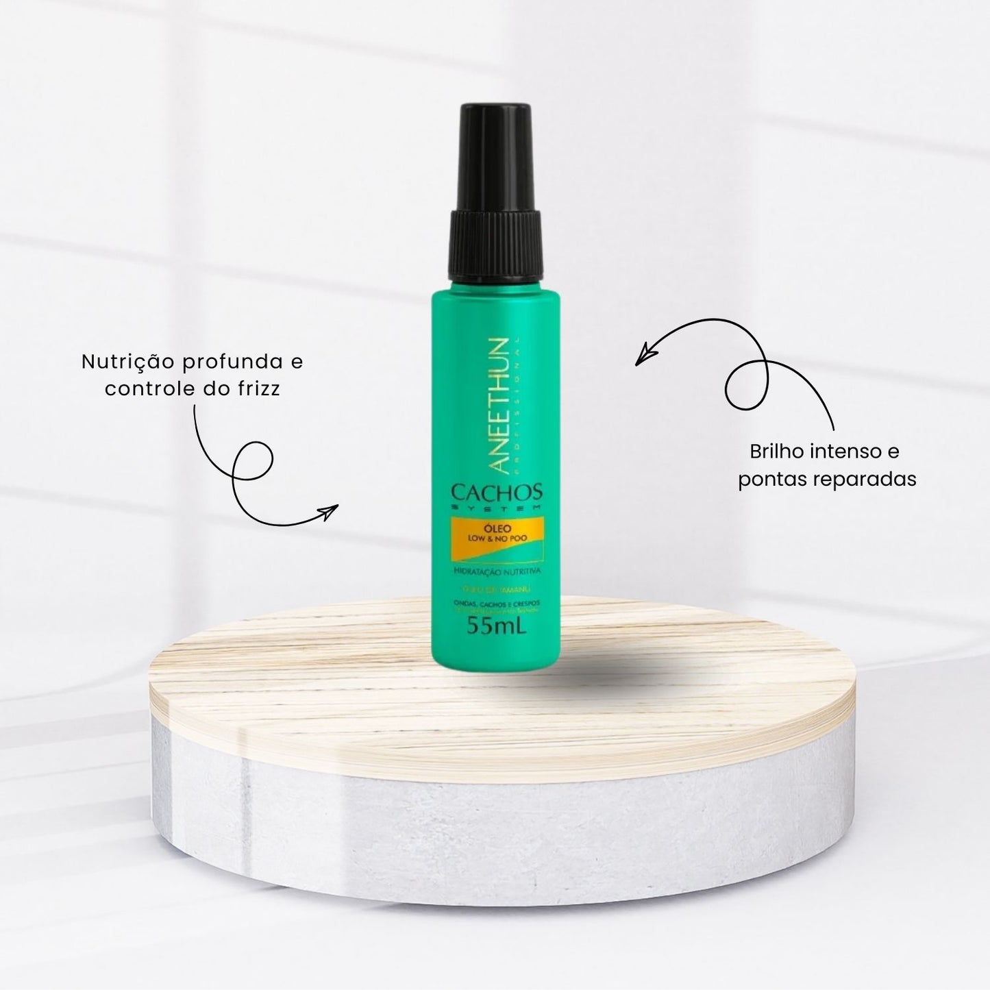 Kit Aneethun Cachos Completo para Cabelo Cacheado