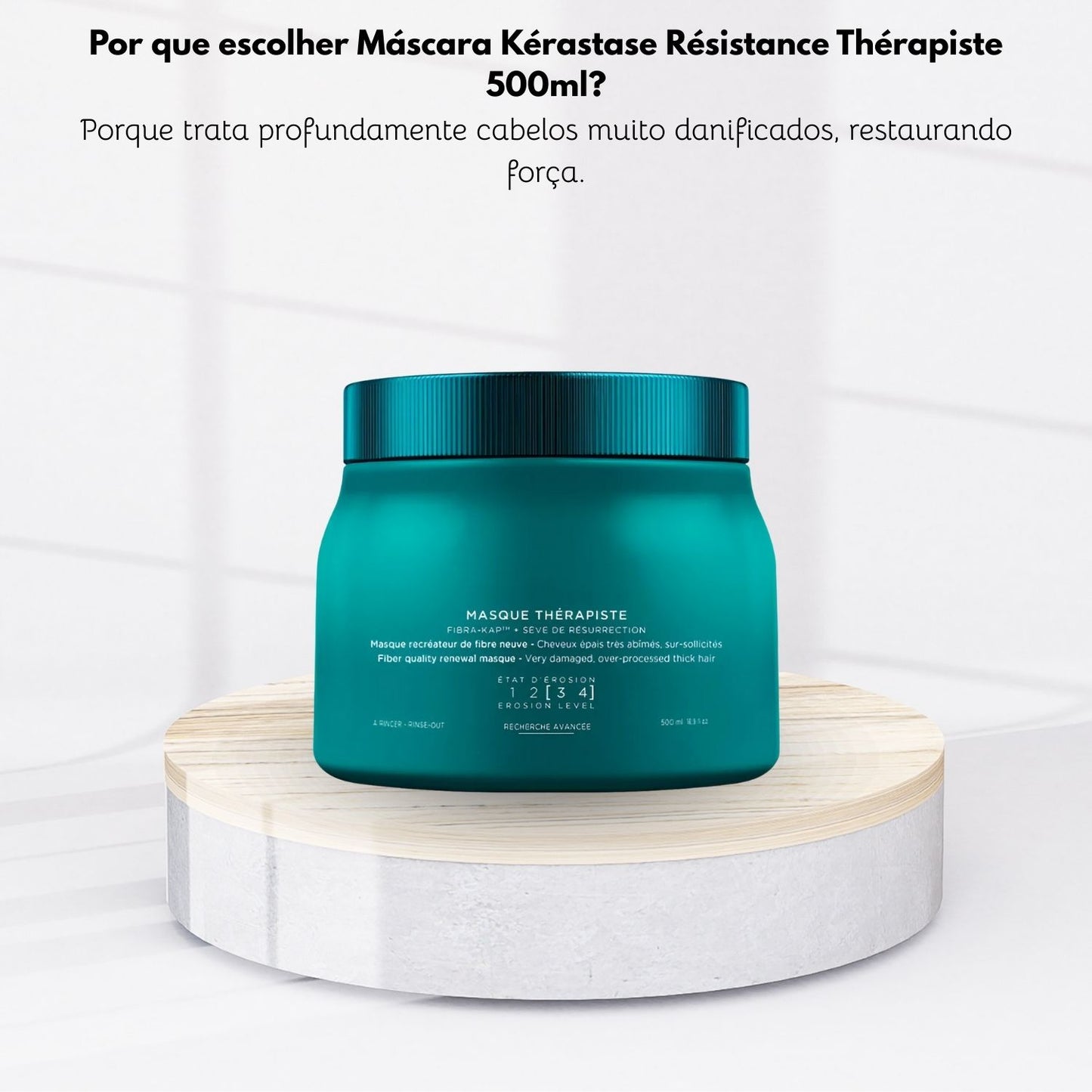 Máscara Kérastase Résistance Thérapiste 500 ml