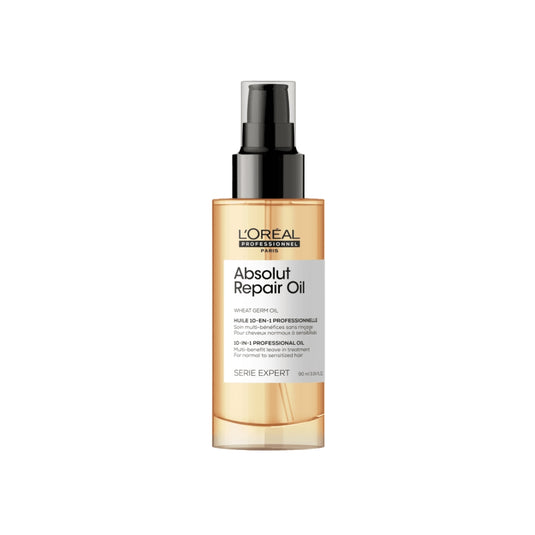 Oleo Loreal Absolut Repair Gold Quinoa 10in1 Reparador 90 ml