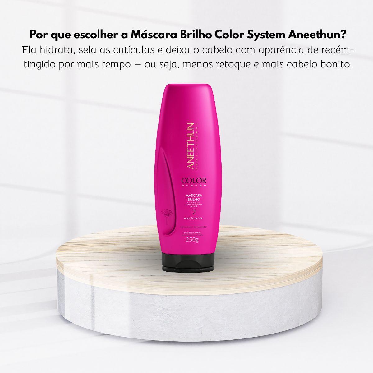Máscara Aneethun Color Brilho 250 g