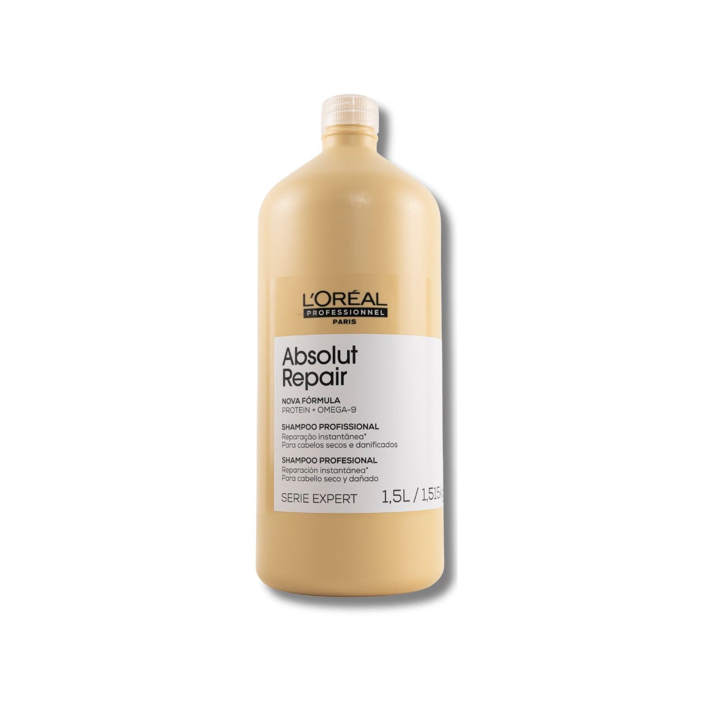 Shampoo LOréal Absolut Repair Reparação Profunda 1,5 L