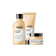 Kit Loreal Absolut Repair Gold Quinoa Shampoo 300 ml + Condicionador 200 ml + Máscara 250 g
