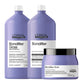 Kit Loreal Blondifier Gloss Shampoo + Condicionador 1,5L + Máscara 500 g