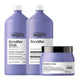 Kit Loreal Blondifier Gloss Shampoo + Condicionador 1,5L + Máscara 500 g