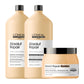 Kit Loreal Absolut Repair Gold Quinoa Tratamento Trio Toque Leve
