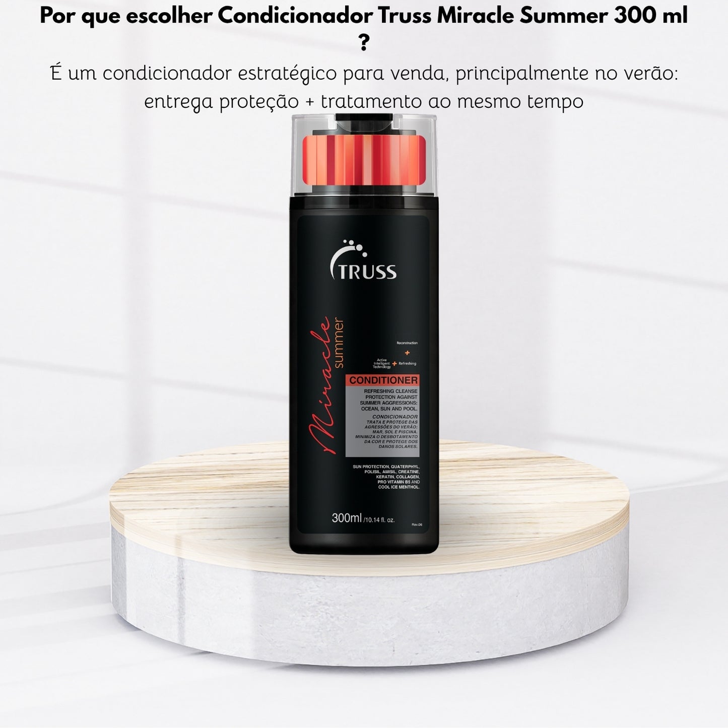 Condicionador Truss Miracle Summer 300 ml