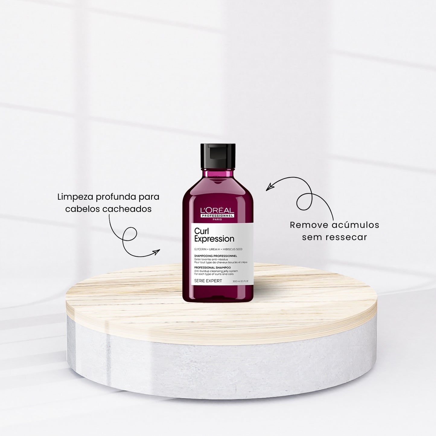 Shampoo Antirresíduo Loreal Curl Expression 300 ml