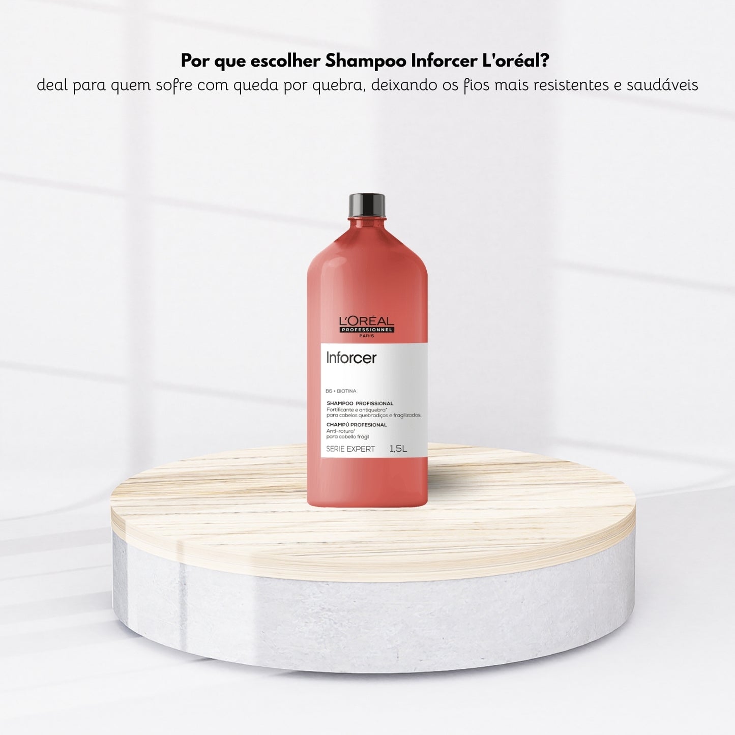 Shampoo Loreal Inforcer 1,5L