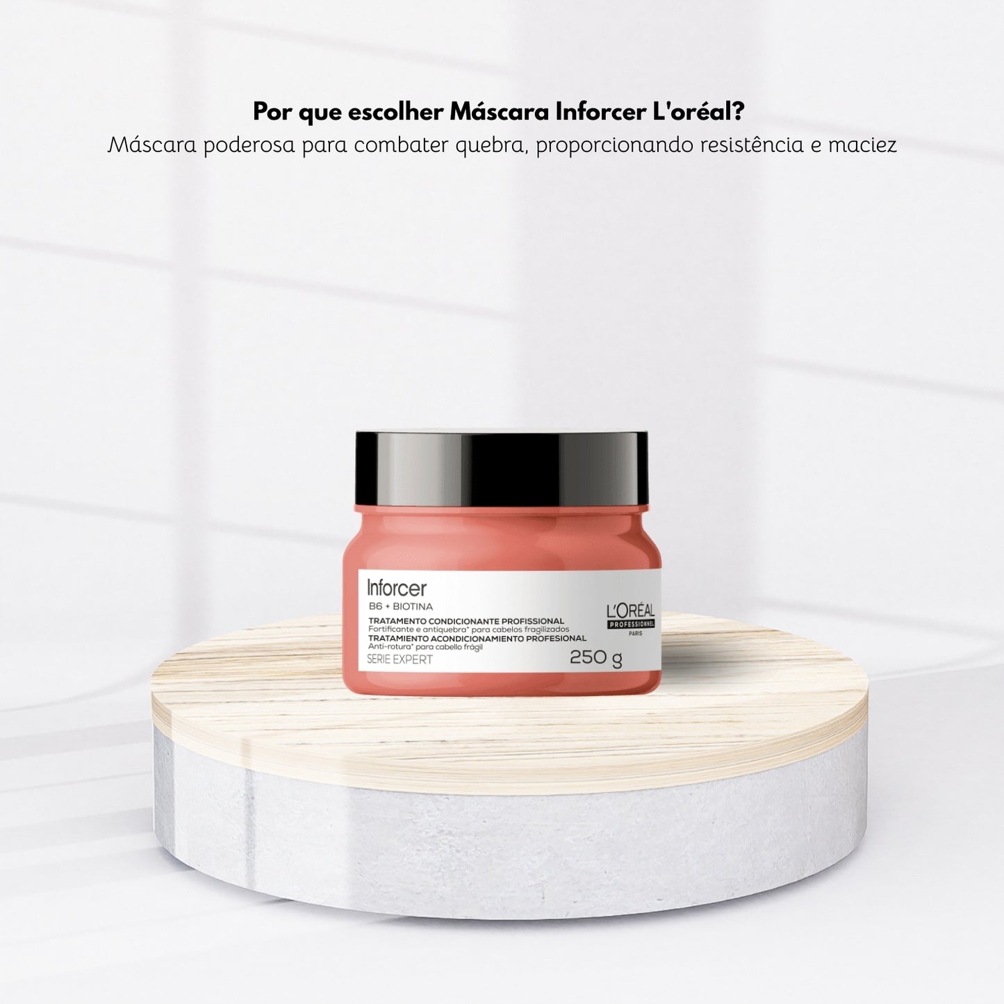 Máscara Loreal Inforcer 250 ml