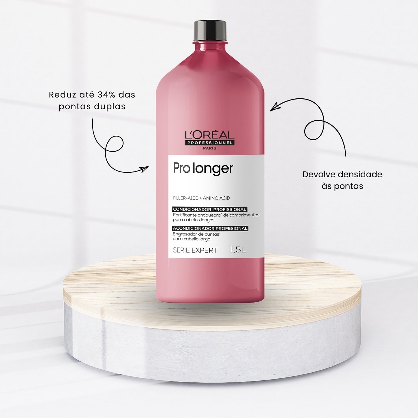 Condicionador Loreal Pro Longer 1,5L