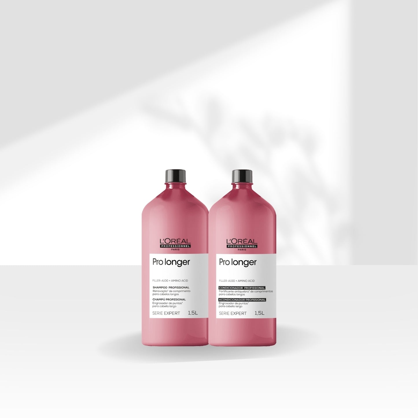 Kit Loreal Pro Longer Shampoo 1500 ml + Condicionador 1500 ml
