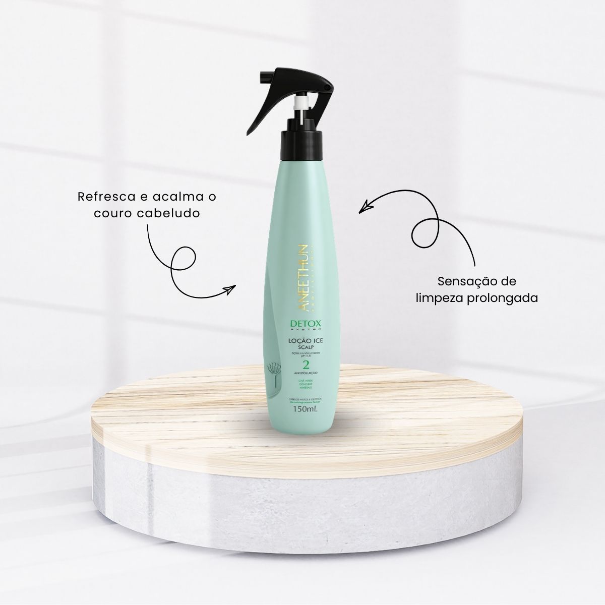 Aneethun Detox Loção Ice Scalp 150 ml