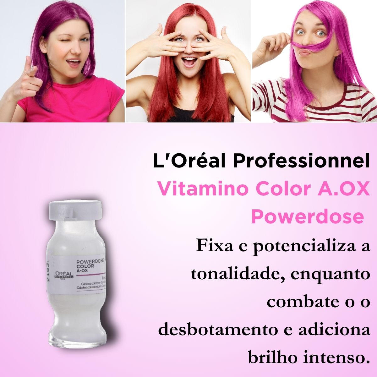 Ampola Loreal Professionnel Vitamino Color Powerdose Color A.Ox 10 ml